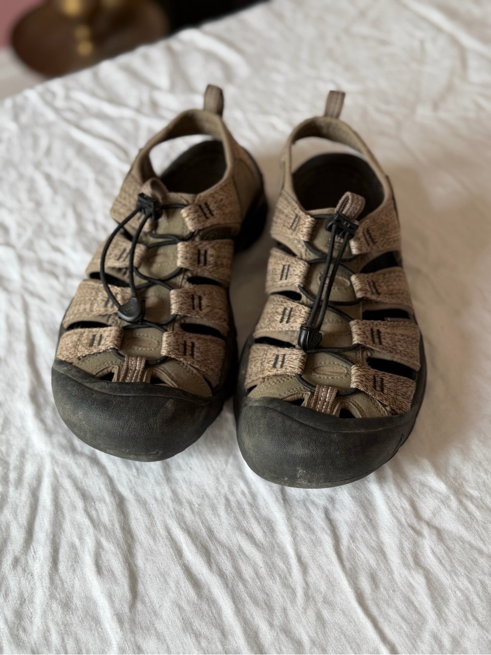 Men’s Keen Newport H2 Sandals Hybrid Water/Trail Taupe Size 9